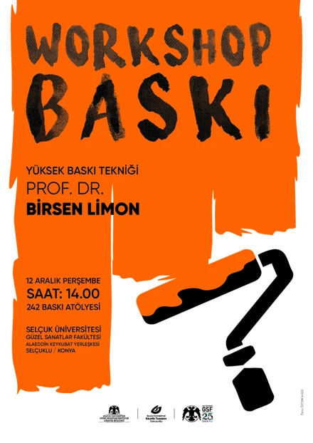 "Baskı Yöntemleri" konulu workshop gerçekleştirildi